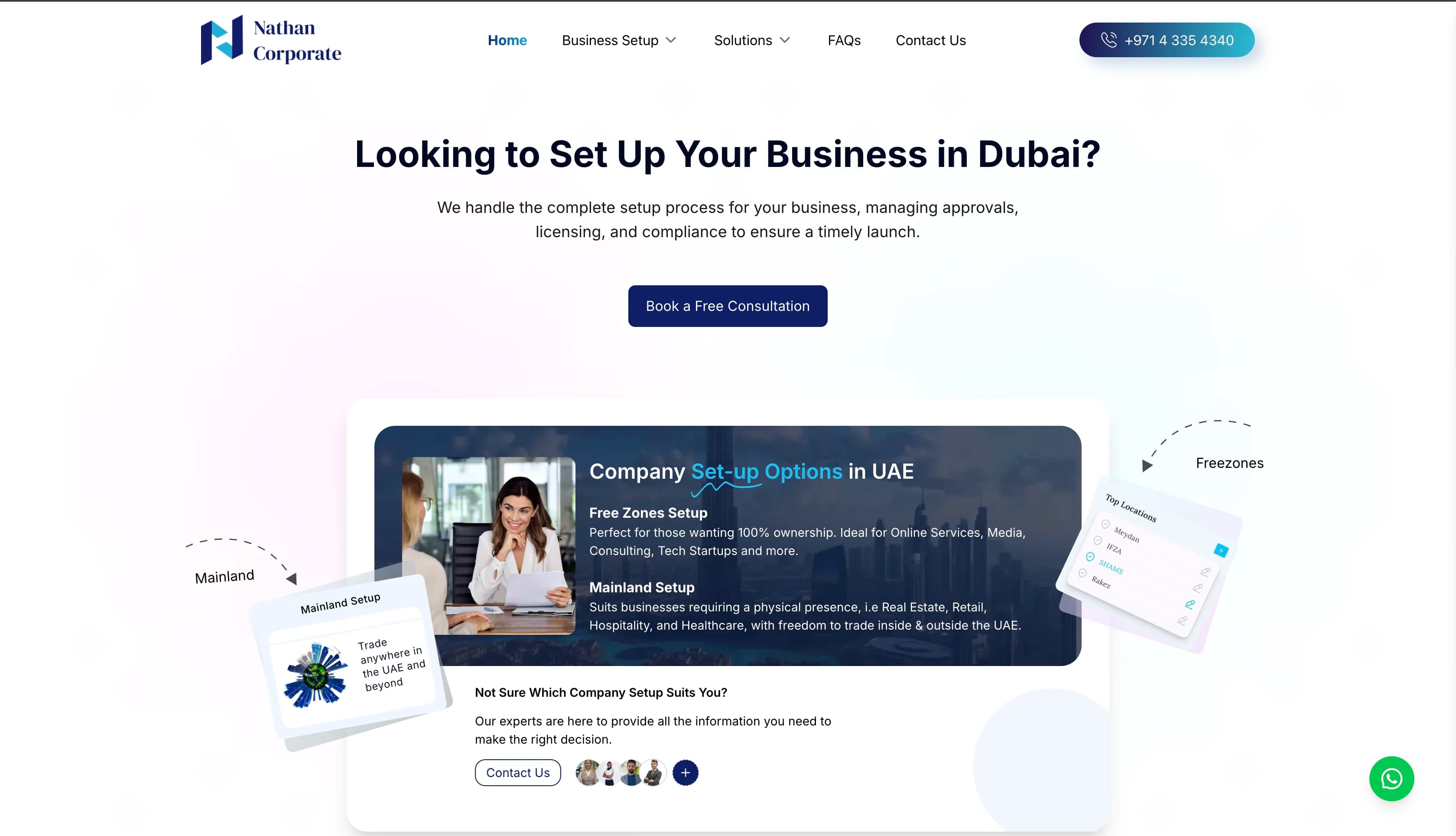 Nathan Corporate Website